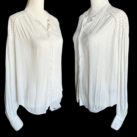 Joie Luxury Blouse Sz Small - Picture 1 of 15